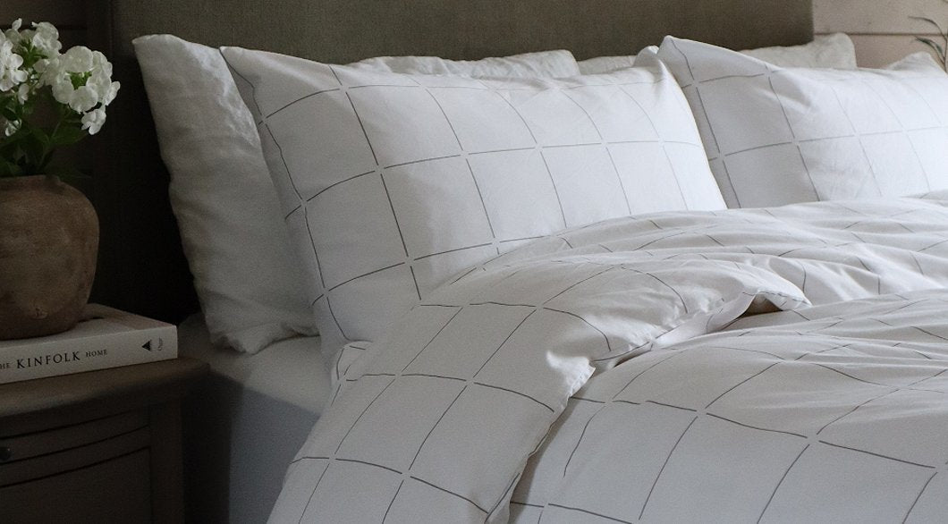 Window Pane Duvet Covers & Bedding Bundles Linenbundle UK